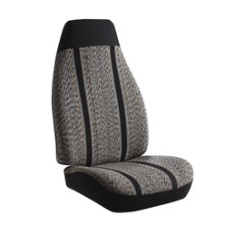 Fia TR42-28 BLACK Custom Fit Rear Seat Cover Bench Seat - Saddle Blanket, (Black)