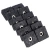 TEHAUX 12Pcs Non Slip Rubber Furniture Pads Skid Grippers for