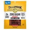 Tillamook Country Smoker Zero Sugar Keto Friendly Beef Jerky, Original,
