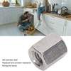 20 Pcs Hex Coupling Nut M8x1.25 L15mm 304 Stainless Steel