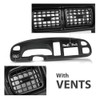 G-PLUS Dash Board Bezel Cover Double Din Compatible with Dodge