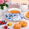 PMNING Tea Cup and Saucer Set Royal Garden Style Tea
