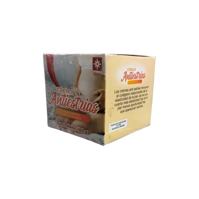 Crema Antiestrías 180g Reafirma Y Mejora La Elasticidad Argán