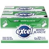 Excel White Sugar-Free Gum, Spearmint, 12 Count