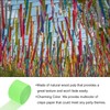 Rebower Crepe Paper Roll, Fluorescent Green Crepe Paper Streamers Sheets,