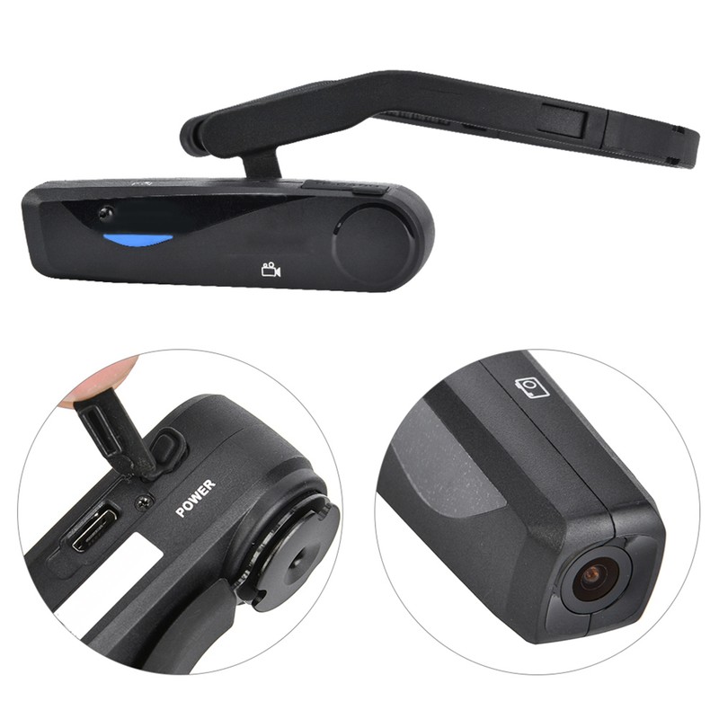 ORDRO EP5 Head Wear Mini Camcorder HD 1080P/30fps 2.4G WIFI