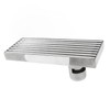 Linear Shower Drain Stainless Steel Odor Resistant Rectangular Floor Drain