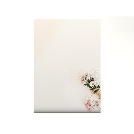 Writing Paper Spring Flowers Pastel Spring Bouquet 20 Sheets DIN A4 90 g/m²