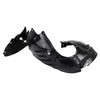 TRQ TRQ Front Left Inner Fender Liner Black Drivers Side