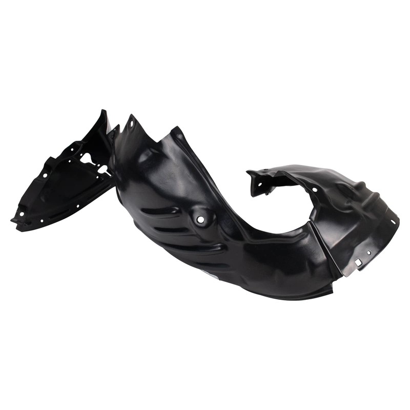 TRQ TRQ Front Left Inner Fender Liner Black Drivers Side