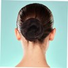 Ipetboom 2pcs Realistic Ball Head Wig Bun Hairpiece Bun Nets