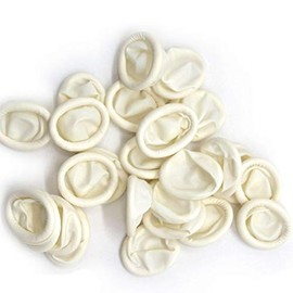 BNP Nail Tips Convenient Use and Sanitation 100pcs Elastic Small Rubber Gloves Finger Cots Latex Fingertips Disposable Gloves