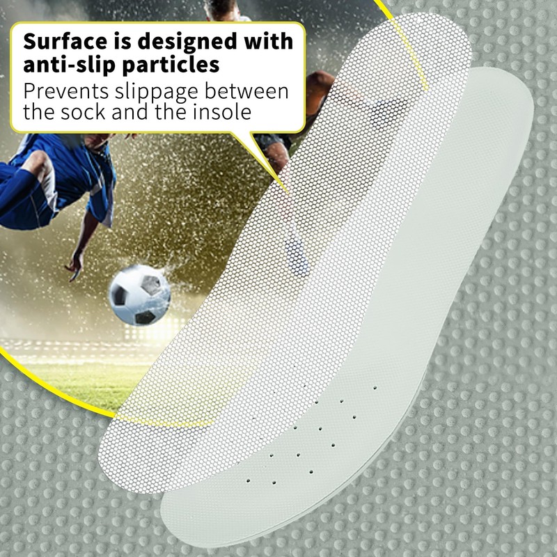 SAUDEfoot Football Insoles (L 42.5-44)