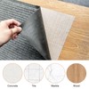 Comzantor Pack of 2 Carpet Stoppers, Non-Slip Mats for Carpet,