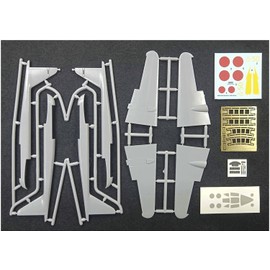 Micro Mill MKR72-023 1/72 Mitsubishi J4M Local Fighter Airplane Flash Electric Plastic Model