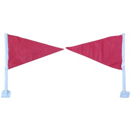 Pack of 2 Galestorm Pennant 12x18 12"x18" Rough Tex Knit Nylon Double Sided Car Vehicle Flag