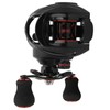 Black Red Metal Spool Magnetic Brake Fishing Casting Reel Fish