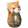 Global Arrow, Animal Base, Red Panda, Single Vase, Flower Base,
