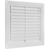Vent Systems 4" x 4" Inch (Opening Dimensions) White -