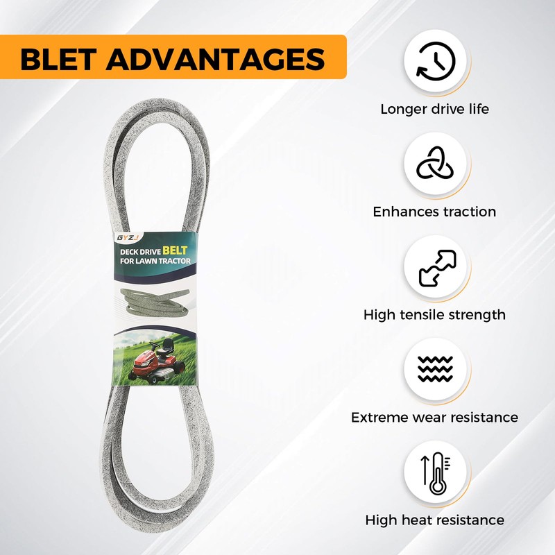 42 inch Lawn Mower Deck Belt for John Deere GX20072