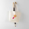 CafePress Baby Rattle Toy Tote Bag Reusable Natural Beige Canvas