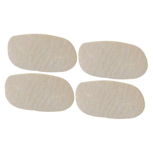 JOINPAYA 4pcs Sheep Violin Viola Cello Bridge Parchment Pads, Leather