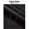 ChainsHouse 17.7 inches (45 cm), Hypoallergenic, Kihei Necklace, Men's, Popular,