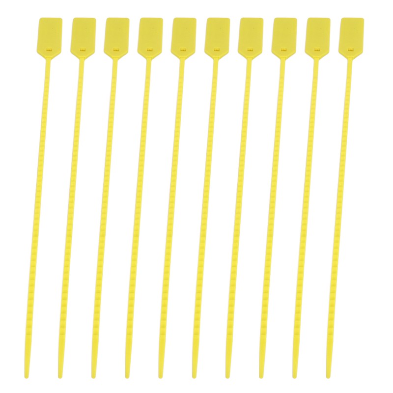 50pcs Zip Tie Tag Readable Writable 40KG Tensile Strength Self