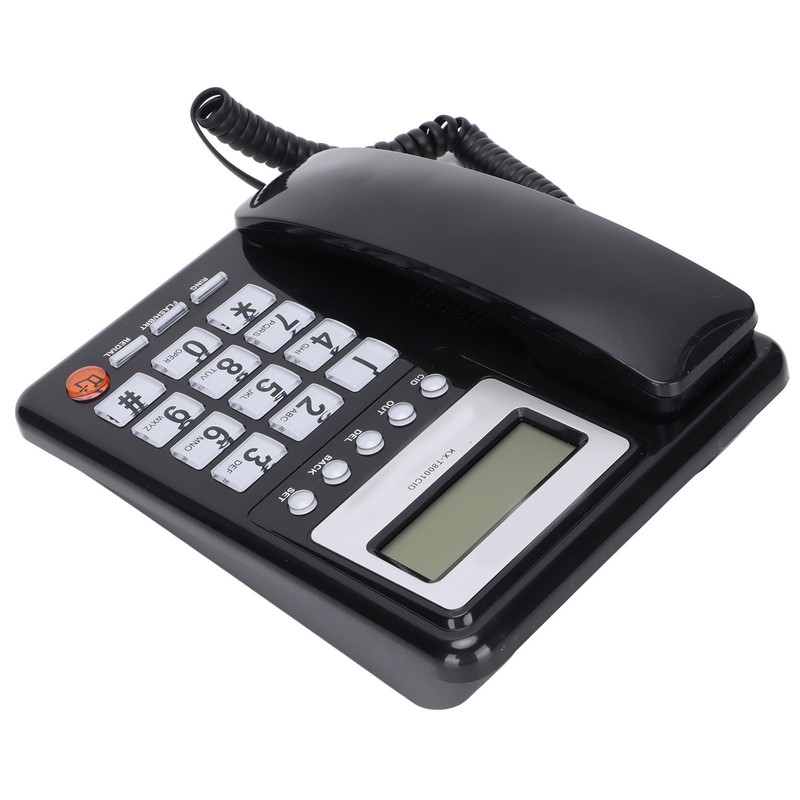 KXT8001CID Corded Telephone Multifunctional Wired Landline Phone with LCD Display