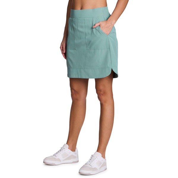 RBX Active Longer Length Skort for Women, Quick Drying Woven