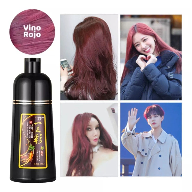 Universo en Linea Shampoo Tinte Instantáneo Cubre Canas Natural +