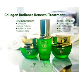 Collagen Serum with Retinol - Best Anti Aging and Anti Wrinkle Serum with Retinol and Hyaluronic Acid - Donna Bella Cosmetics Signature Collagen Serum