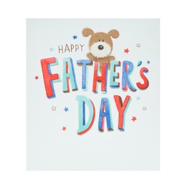 UK Greetings Father's Day Card for Him - Lots Of Woof Design