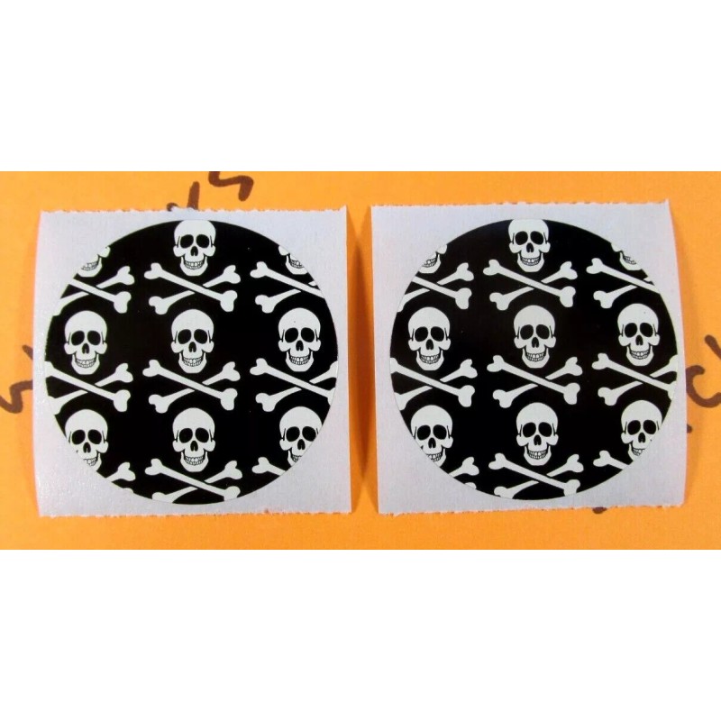 Unbranded Skull & Crossbones Stickers Set Of 8