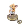 Richard Cooper Studio Cold Cast Bronze Mouse Time in Hand
