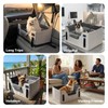 Veehoo Dog Car Seat for Small Medium Dogs Back Seat