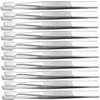 Mikinona 3sets Long Tweezers for Precision Stamp Collector Tweezers Jewelry