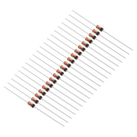 PATIKIL Zener Diode, 20 Pcs 0.5W Zener Diode Assortment 2.4V DO-35 for Production, Experiments