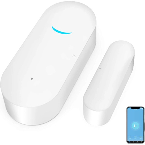 Gaoducash WiFi Door Window Sensor Detector: Wireless Security Alarm Sensor,