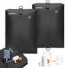 EULANT 2 pack Vacuum Storage Bags with Pump for Travel,