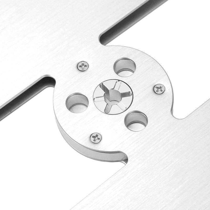 1/4 7 Inch Empty Reel Aluminum Alloy 2 Hole Opening