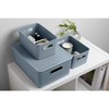 Tatay 7010300 Baobab Multi-Purpose Large Storage Basket, Blue, 29.4 X