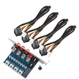 HDD Power Control Switch Hard Drive Selector SATA Drive Switcher For Desktop PC Computer