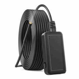 5.5mm Industrial Endoscope WiFi Borescope Inspection Camera Built in 6 LEDs IP67 Water Resistant for IOS for Android Smartphones