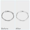 6 paños de limpieza de joyas de plata, paños de