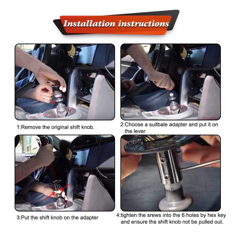 RYANSTAR Gear Shift Knob Sword Shift Knobs Katana Samural Shift