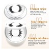 Kit De Pestañas Magnéticas Reutilizables Con Aplicador 2pars