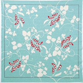 Musumi Furoshiki 24 Width Takehisa Yumeji Blisters, Sage, 35.4 inches (90 cm), Cotton