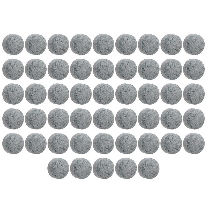 9.5-11 mm Medium Hard Cue Tips - 50 Pieces Leather
