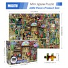 MISITU Mini Jigsaw Puzzle 1000 Pieces for Adults and Children